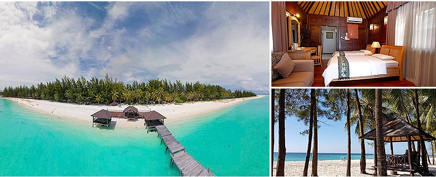 美人魚島 Mantanani Island Resort